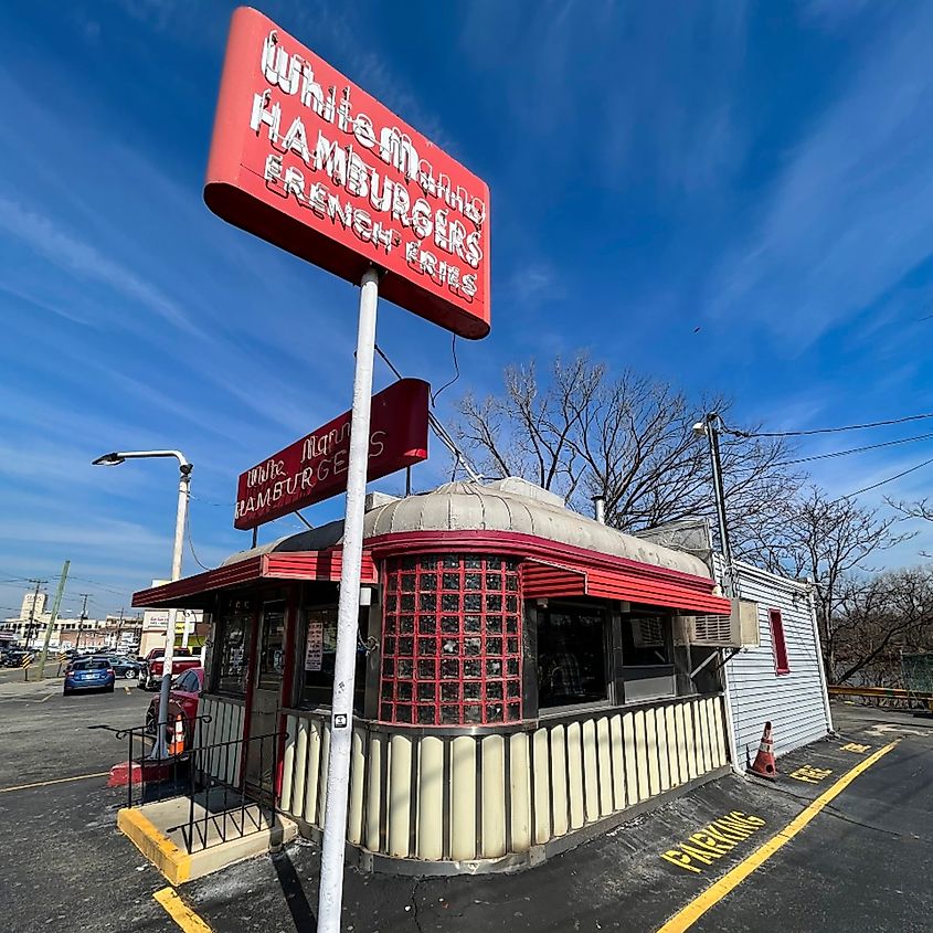 White Manna diner, Hackensack, New Jersey.