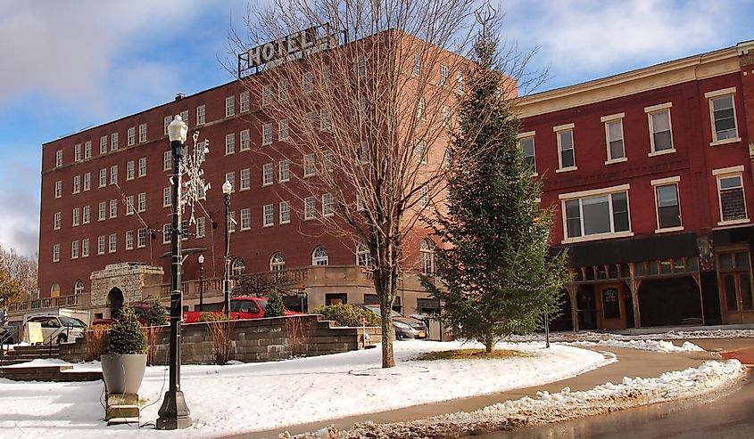 Hotel Saranac of Saranac Lake, New York.