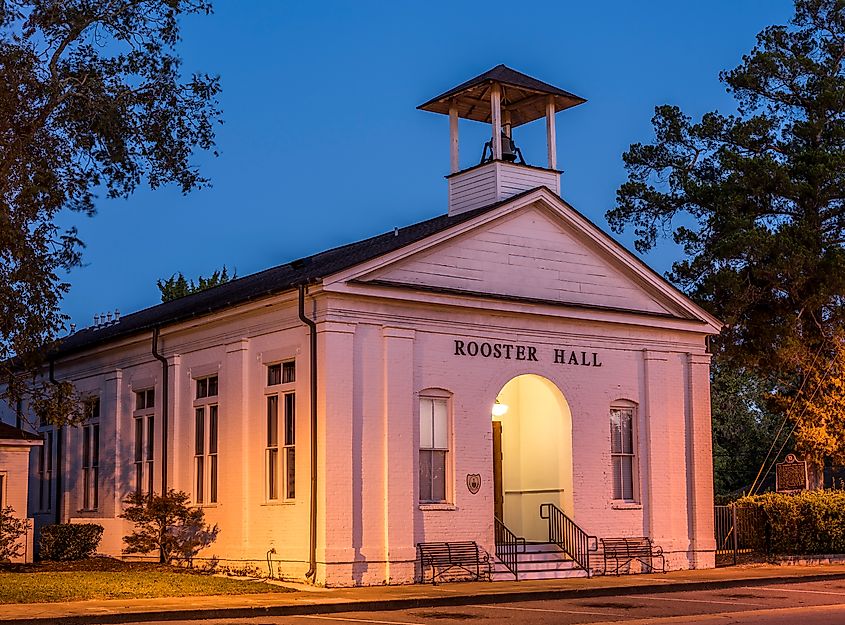 Rooster Hall in Demopolis, Alabama.