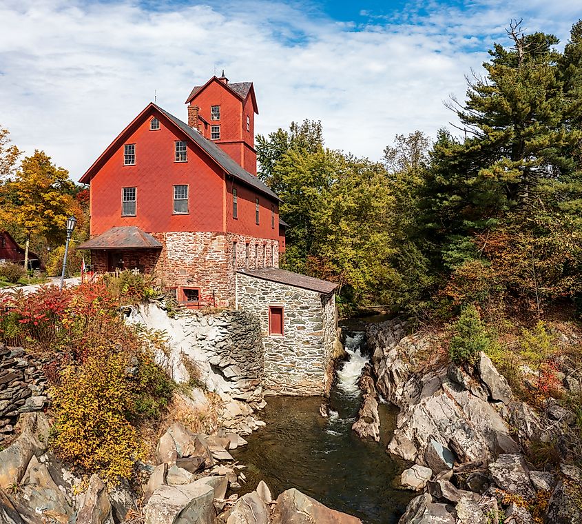 Red Mill in Jericho, Vermont.