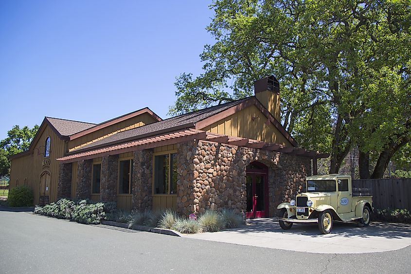 Mayo Family Winery in Glen Ellen, California.