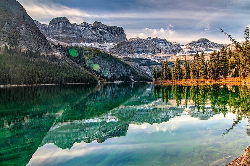 Boom Lake Reflection, Kootenay National Park, Canada