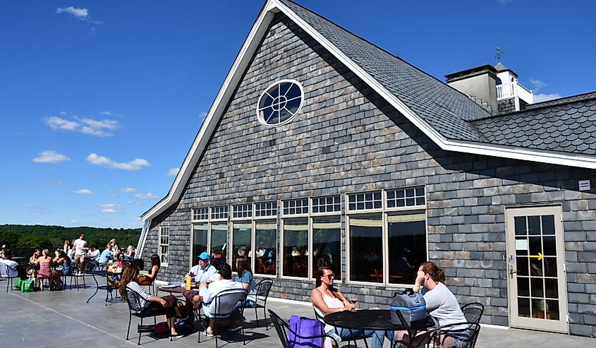 Gouveia Vineyards in Wallingford, Connecticut. Image credit Ritu Manoj Jethani via Shutterstock.