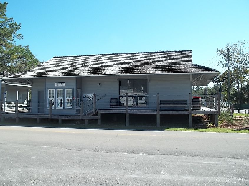 Depot in Sopchoppy, Florida