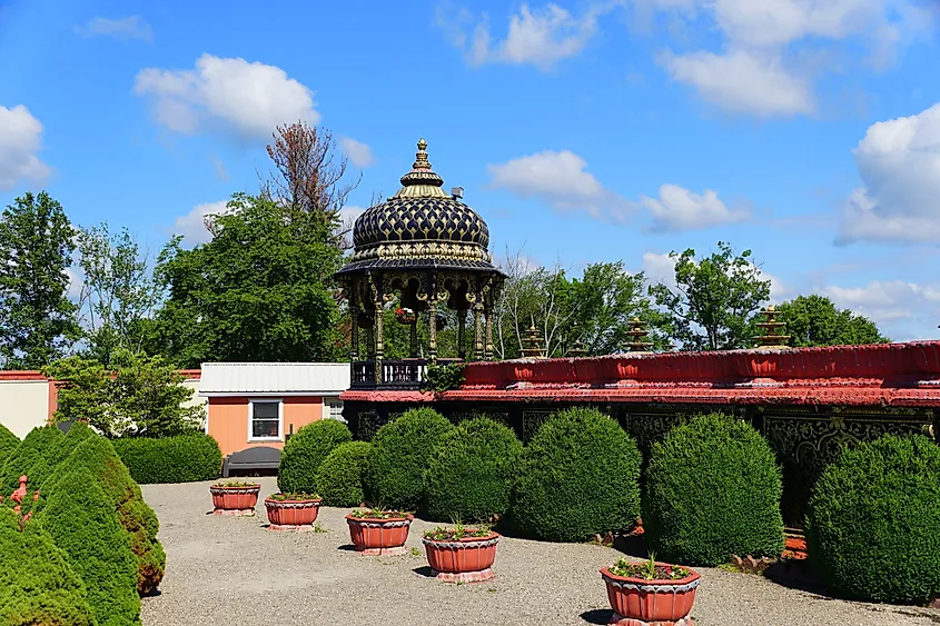 Prabhupada's Palace of Gold in Moundsville, West Virginia.