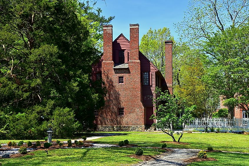 Palmer-Marsh House, bath, north carolina