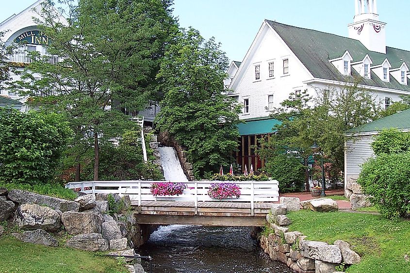 The Inn at Mill Falls in Meredith, New Hampshire.