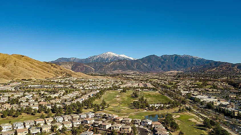 Open desert landscape in San Bernardino County, California.