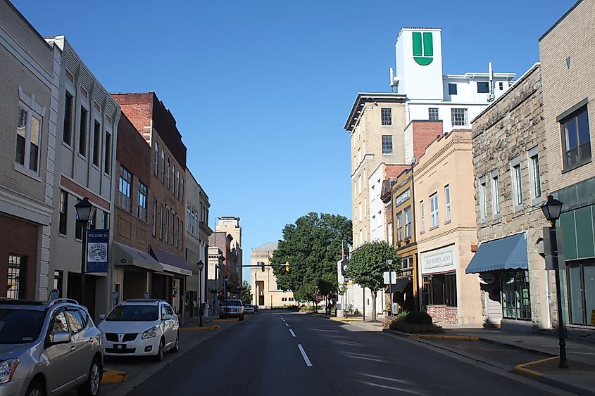 Downtown Beckley, West Virginia. Image credit: Joseph via Flickr.com