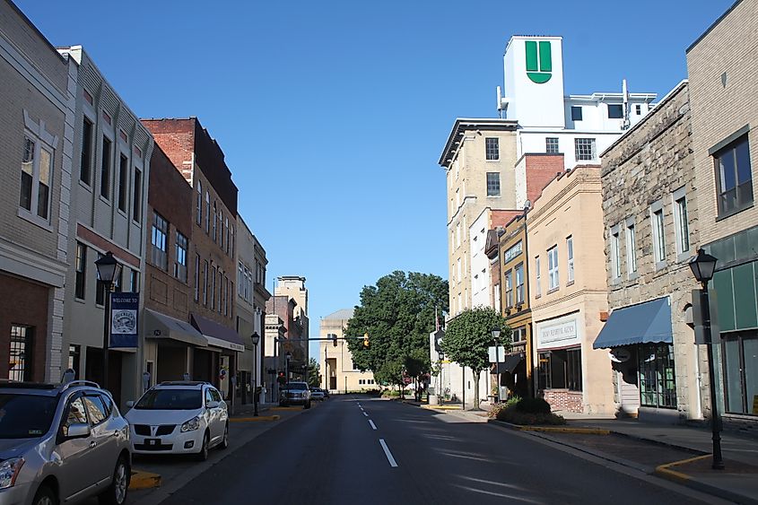 Downtown Beckley, West Virginia