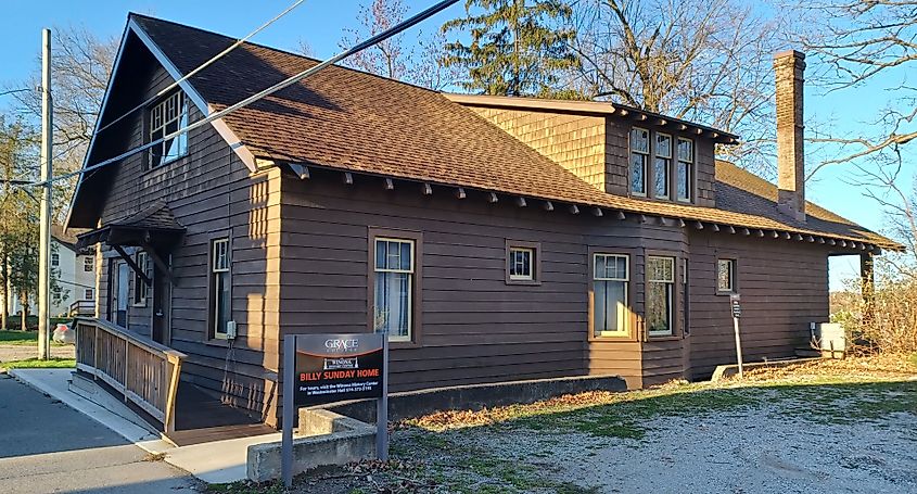 Billy Sunday Home in Winona Lake, Indiana