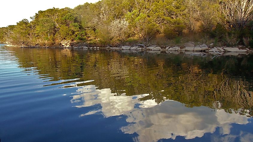 Possum Kingom Lake in Texas.