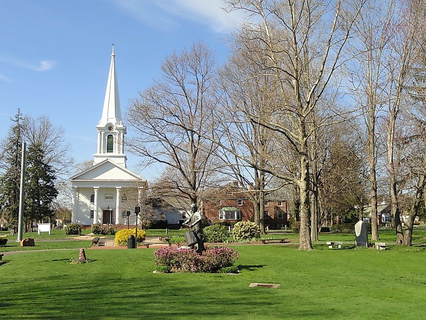 Bloomfield Village Green.