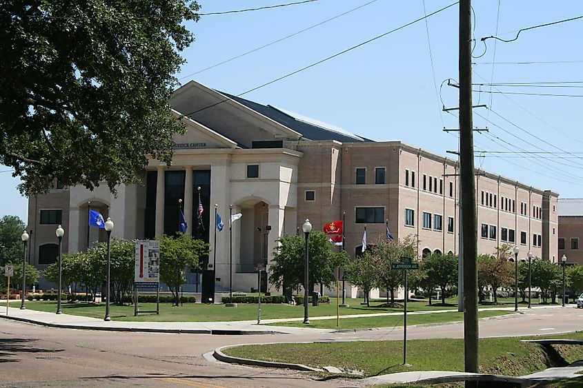 St. Tammany Justice Center, Covington, Louisiana.