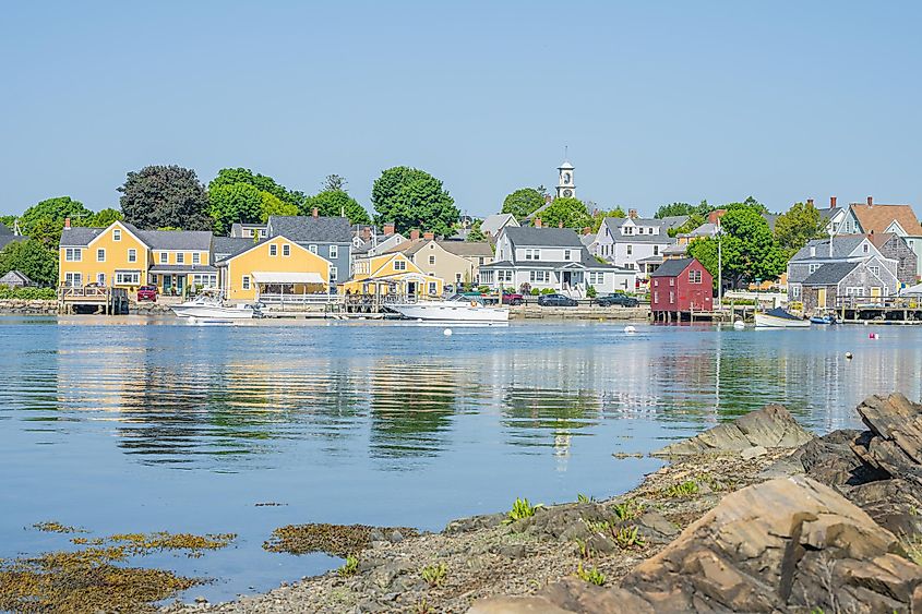 Portsmouth, NH, USA. The Peirce Island public boat launch. Editorial credit: Actium / Shutterstock.com