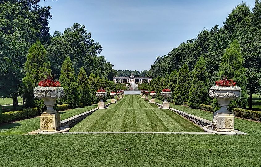 The beautiful Nemours Estate in Wilmington, Delaware