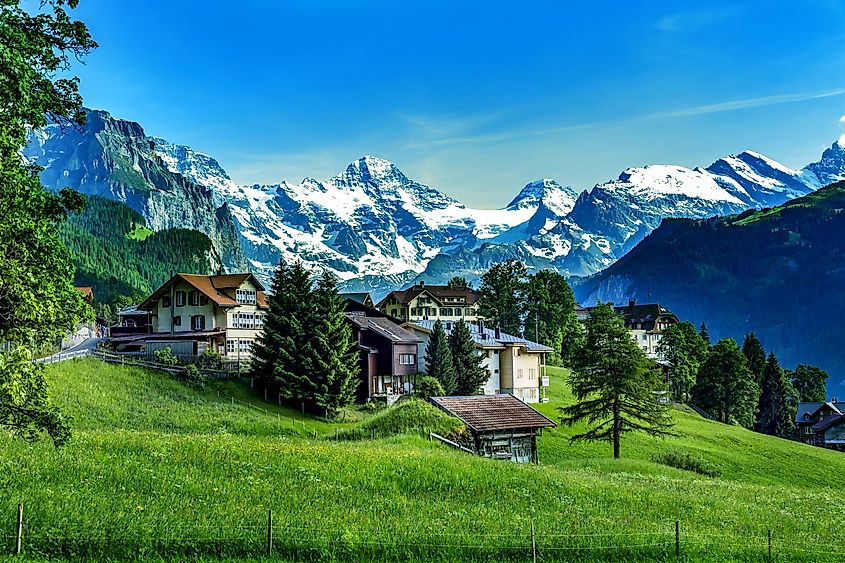 alps mountains location