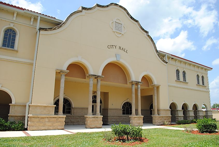 City Hall in Green Cove Springs, Florida.