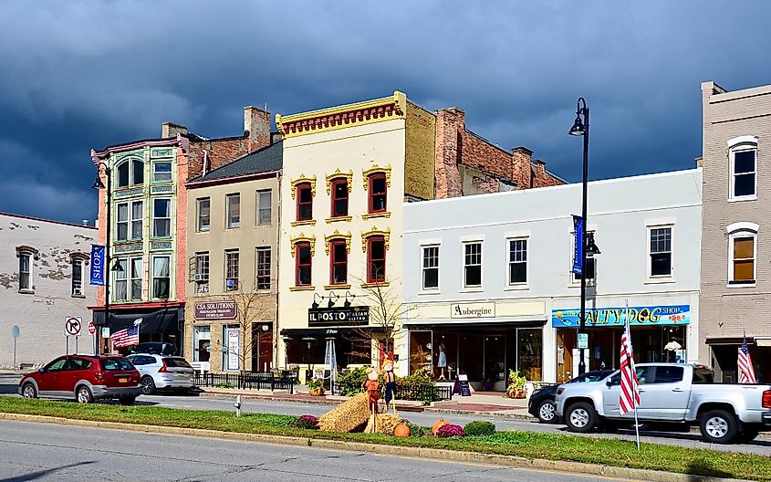 Canandaigua, New York. Editorial credit: PQK / Shutterstock.com