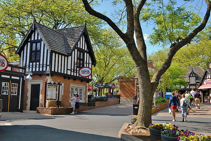 Hershey Park in Hershey, Pennsylvania, USA.