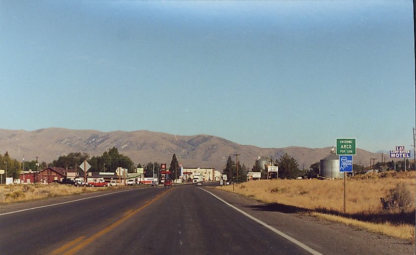 View of Arco, Idaho.