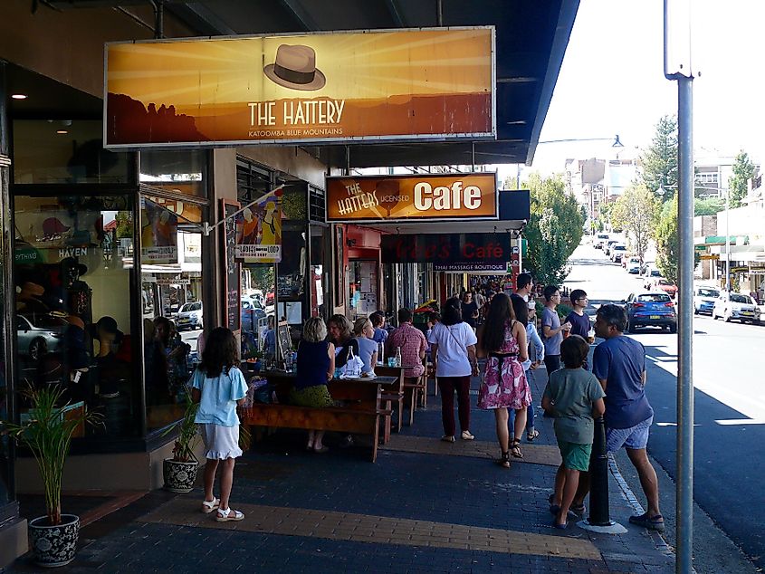 Katoomba, New South Wales, Australia.