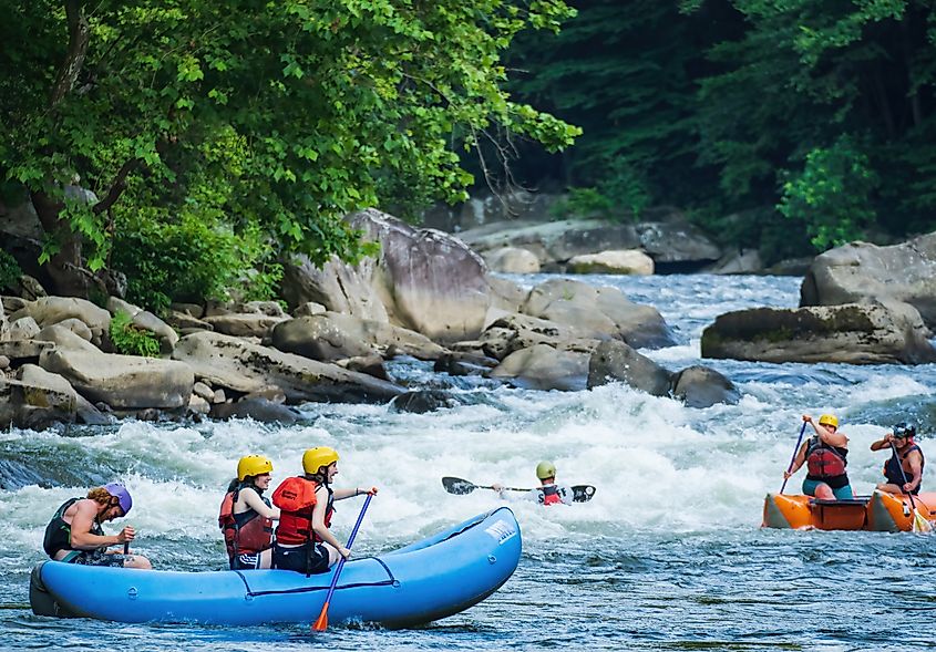 Youghiogheny River in Ohiopyle, Pennsylvania