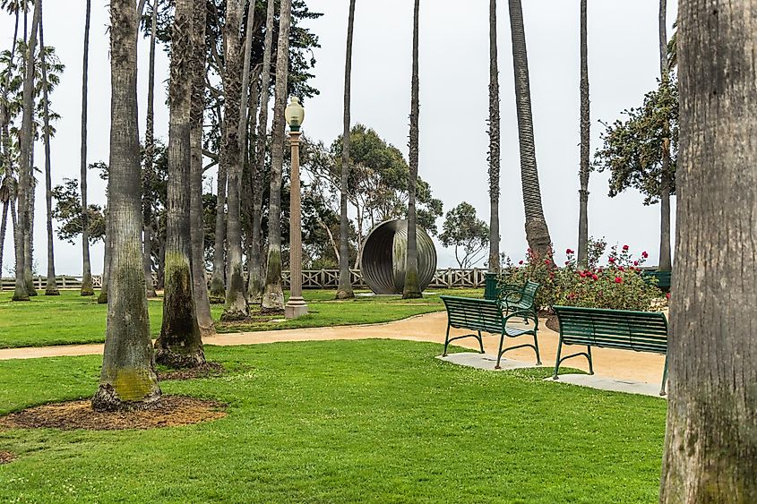 Palisades Park, Santa Monica, California.
