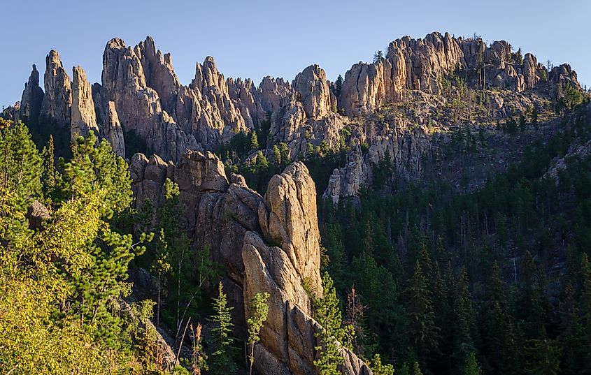 Rugged overlook in the Black Hills of South Dakota.
