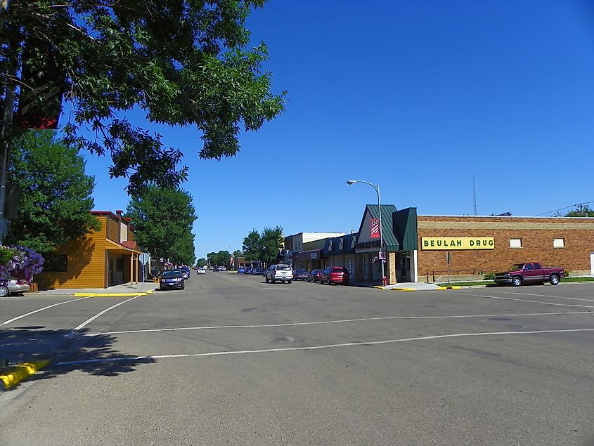 Beautiful Downtown Beulah, North Dakota