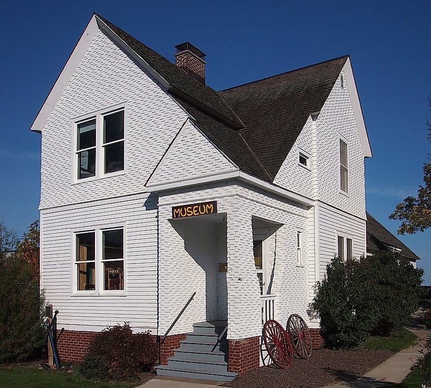 Lightkeeper's House (now a Cook County Historical Society museum), 12 South Broadway, Grand Marais, Minnesota