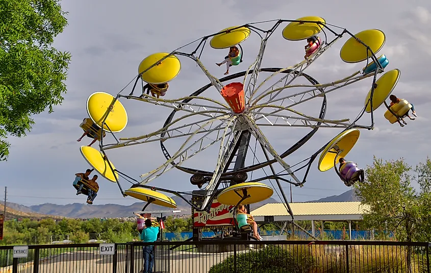 Western Playland Amusement Park in Sunland Park, New Mexico