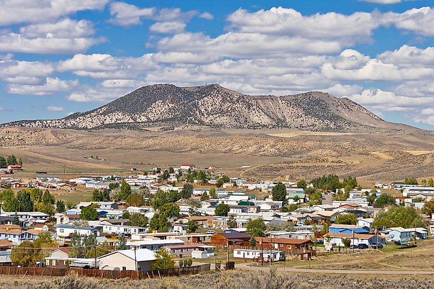 The beautiful town of Craig, Colorado