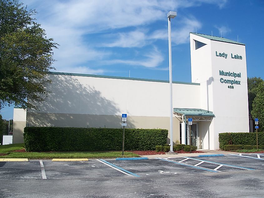 City Hall in Lady Lake, Florida.