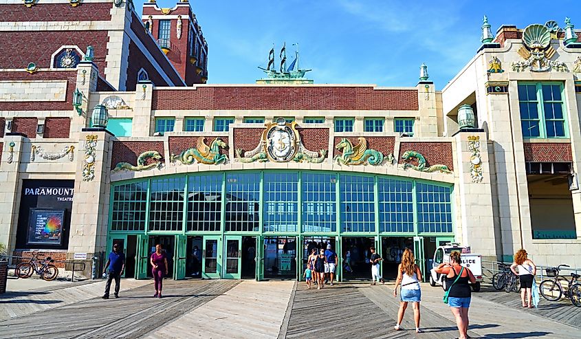 Asbury Park Convention Hall is a historic building in Asbury Park on the New Jersey Shore