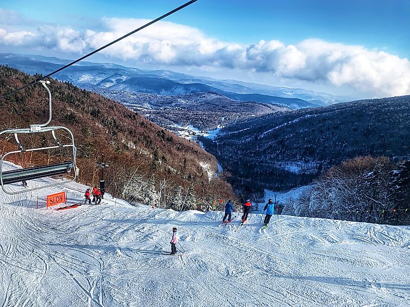 Killington Ski Resort, Vermont.