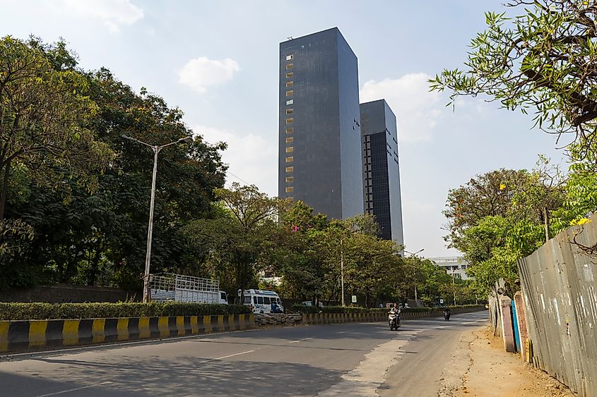 Trump Towers in the city of Pune.