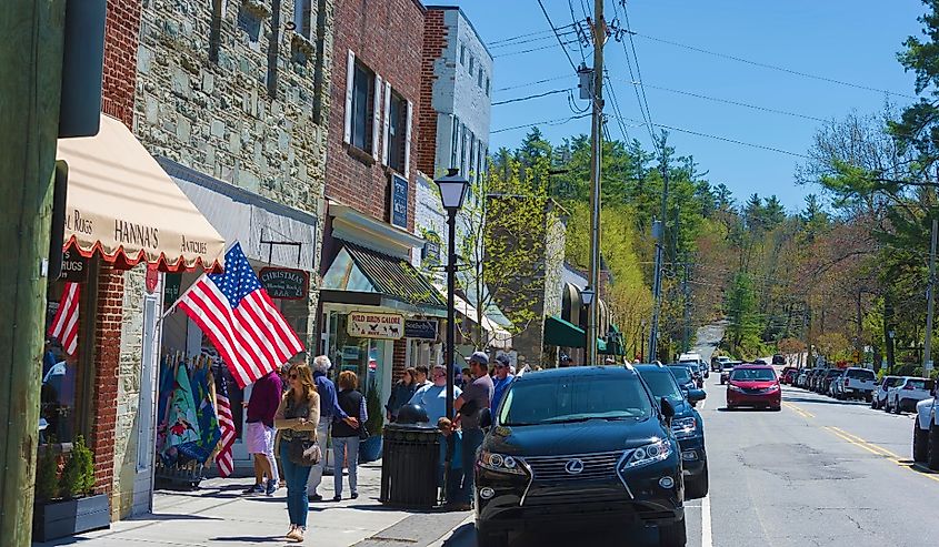 Blowing Rock, North Carolina.