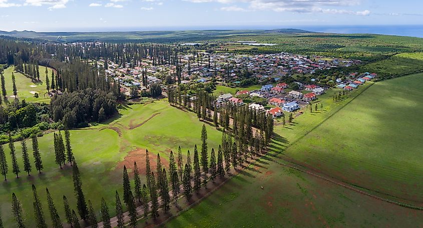 Lānaʻi City, Hawaii.