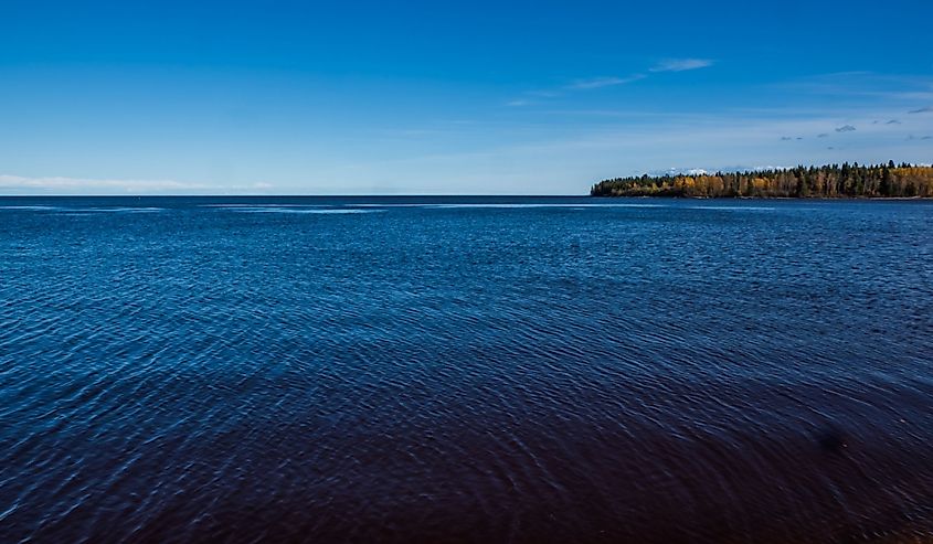 Great Slave Lake in the Northwest Territories of Canada