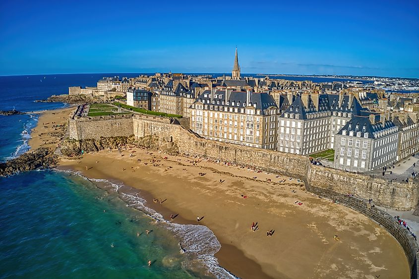 Saint Malo, France.