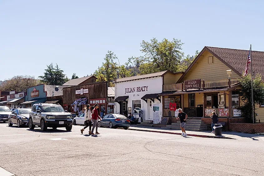 Local businesses in Julian, California