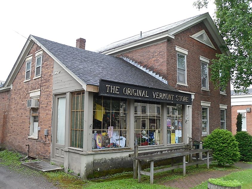 The Original Vermont Store in Poultney, Vermont.