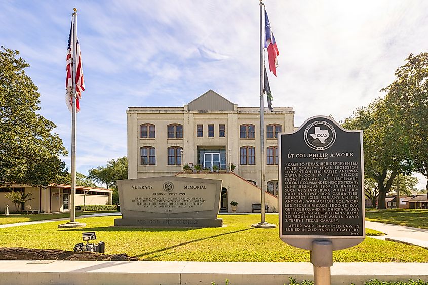 Plaque Telling the history of Lt. Col. Philip A. Work.