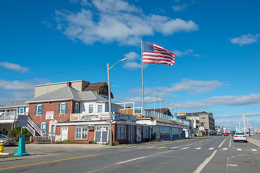 Hampton Beach, New Hampshire.