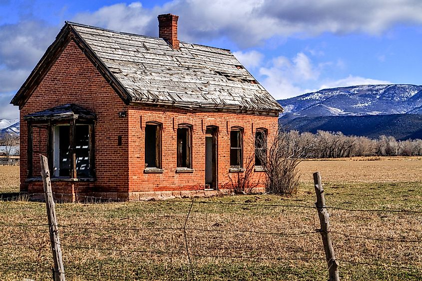 Historic building in Beaver, Utah.