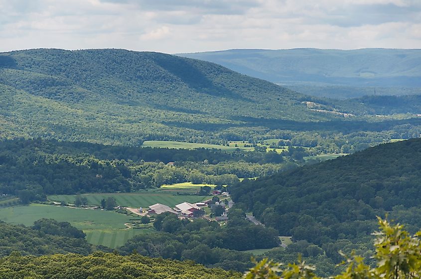  Countryside near Norfolk, Connecticut.