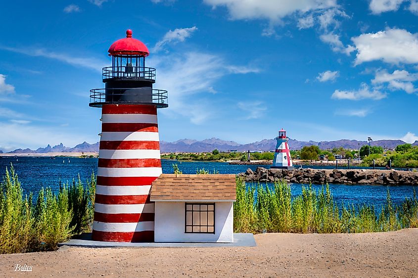 Lake Havasu City, Az, Quoddy Lighthouses.