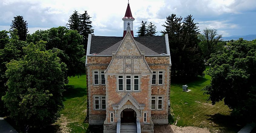 Oneida Stake Academy Community & Historical Center in Preston