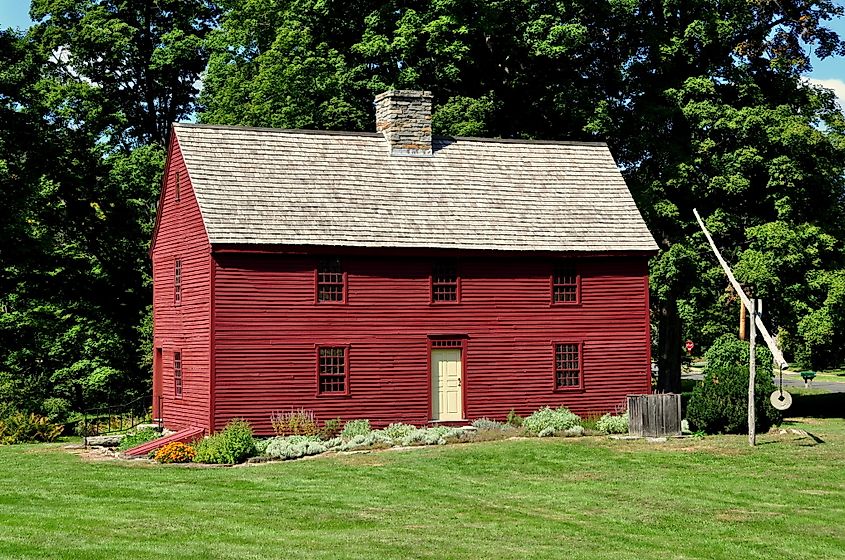 Hurd House, headquarters of the Old Woodbury Historical Society